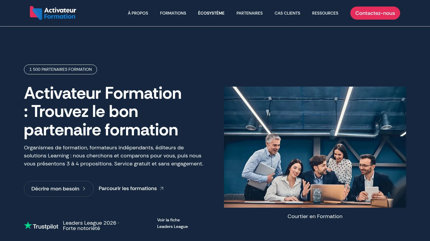 Activateur Formation